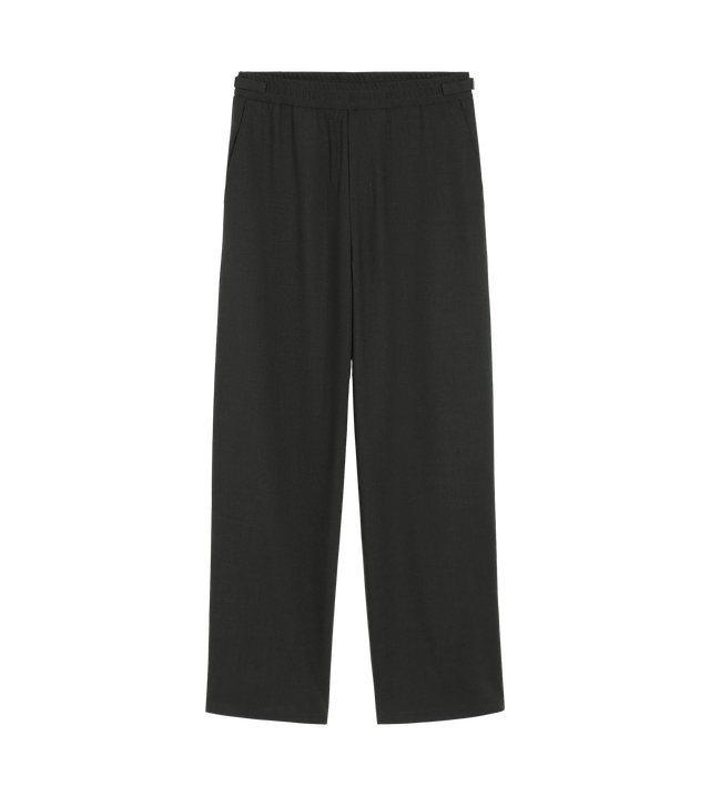 Elastische Hose aus leichtem Wolltwill