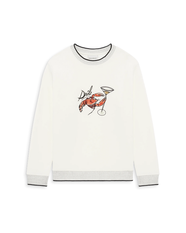 Sweatshirt mit Stickerei