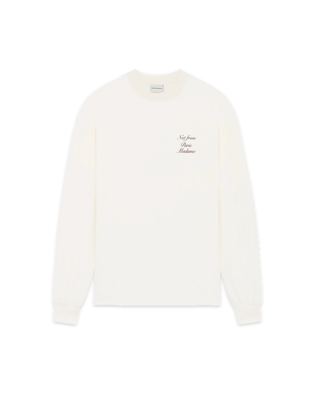 Langarmshirt mit Slogan