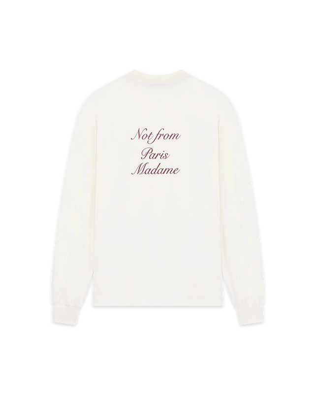 Langarmshirt mit Slogan