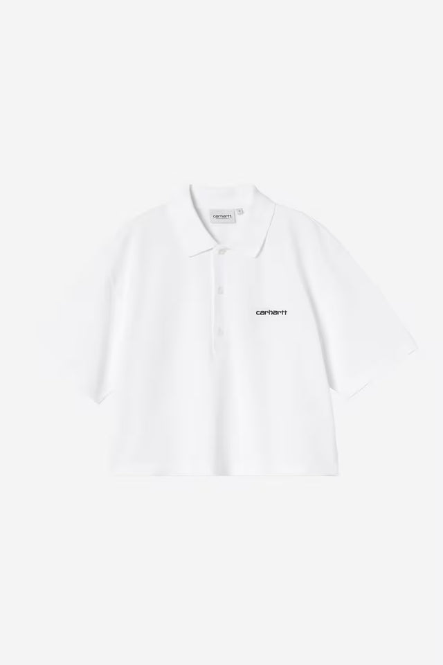S/S Polo T-Shirt aus mittelschwerem Baumwoll-Piqué