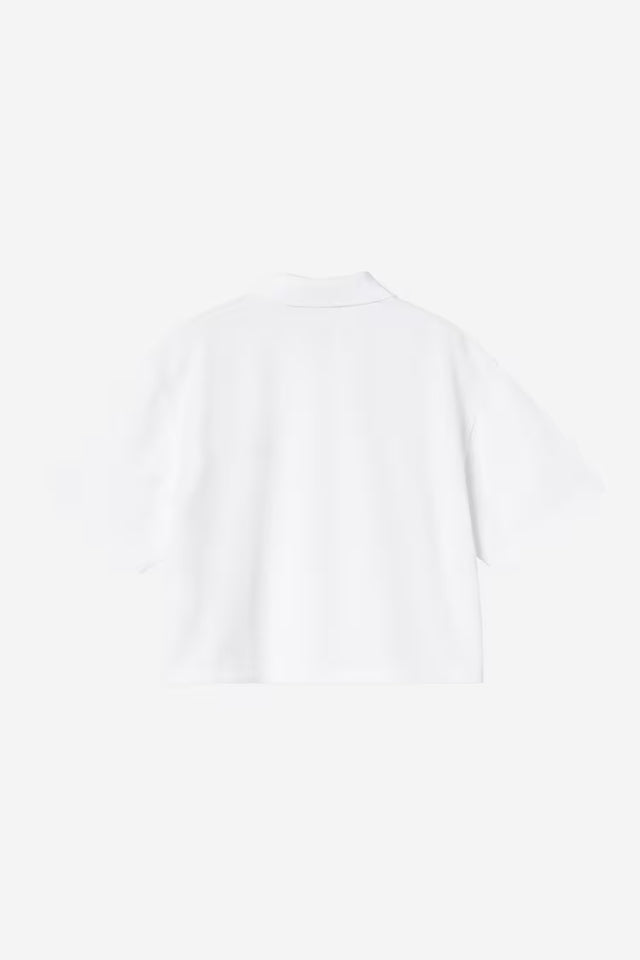S/S Polo T-Shirt aus mittelschwerem Baumwoll-Piqué