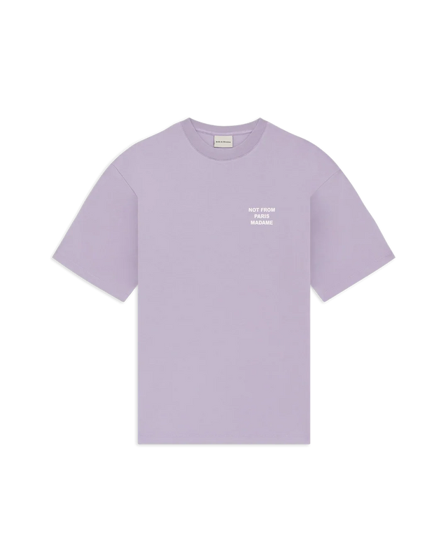 Slogan T-Shirt mit Grafikdruck