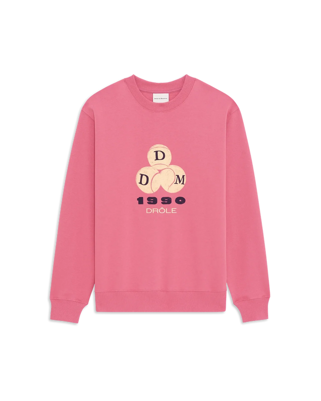 1990 Sweatshirt mit Logo-Print
