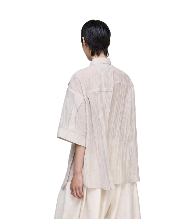 Polyptych Crease Half Shirt