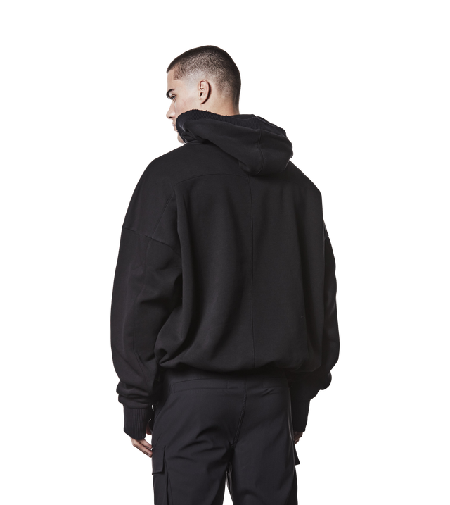 Cropped Hoodie aus Baumwolle