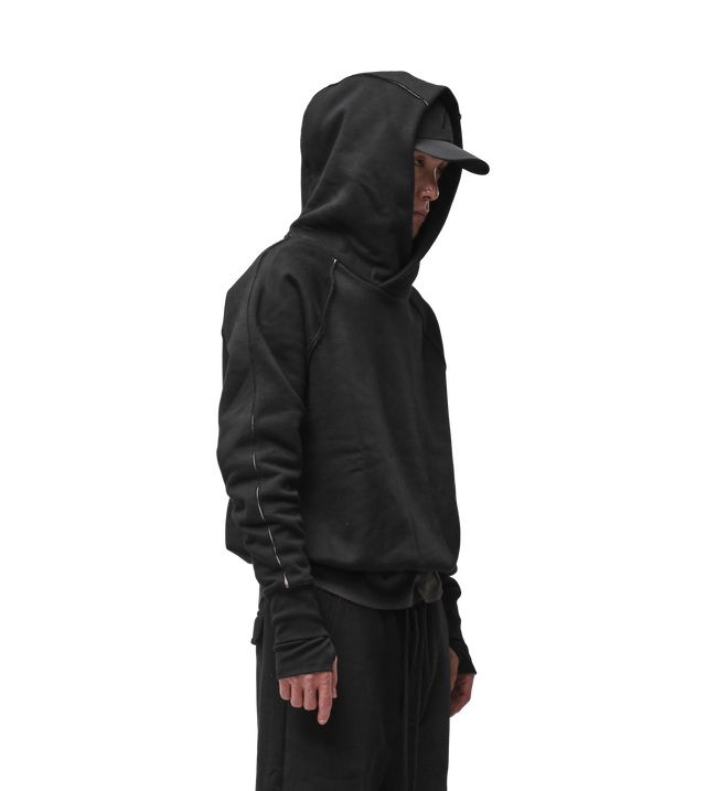 Oversized Hoodie aus Baumwolle