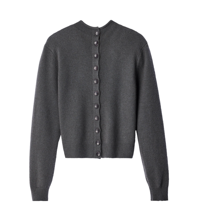 Wendbarer geknöpfter Pullover aus Kaschmir
