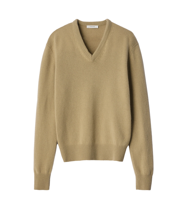 Pullover mit V-Ausschnitt aus Kaschmir
