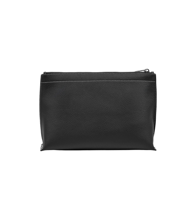 Neige Clou Clutch aus Leder