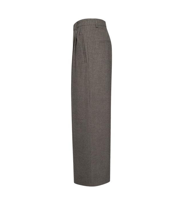 Zeyn Bundfaltenhose aus Flanell mit Nadelstreifen
