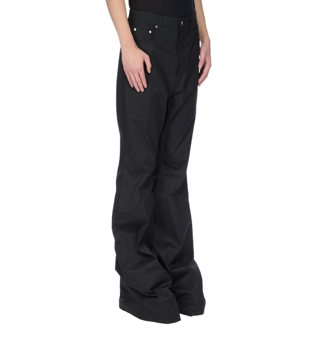 Woven Bolan Bootcut Hose