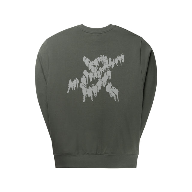 "Shield Crows" Sweater