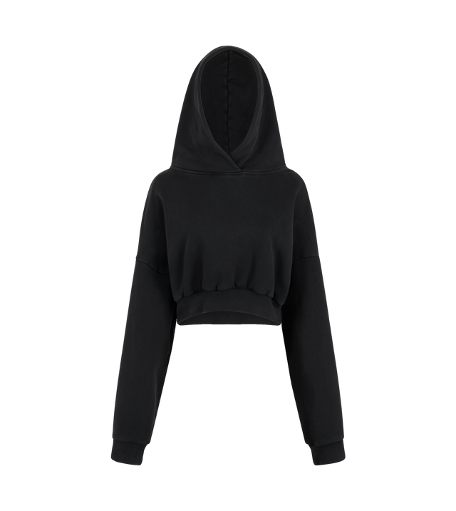 Cropped Heavy Hoodie