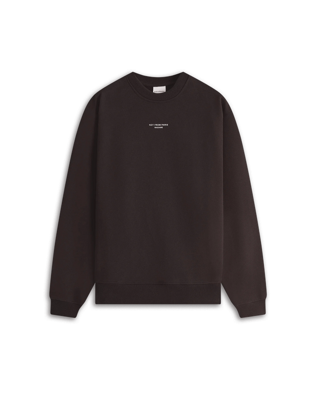 Sweatshirt mit Slogan