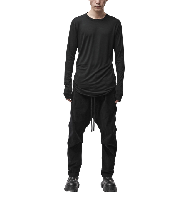 Langarmshirt aus Modal-Kaschmir-Mix mit Rückennähten