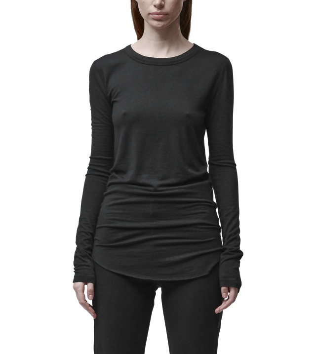 Langarmshirt mit Rundhalsausschnitt