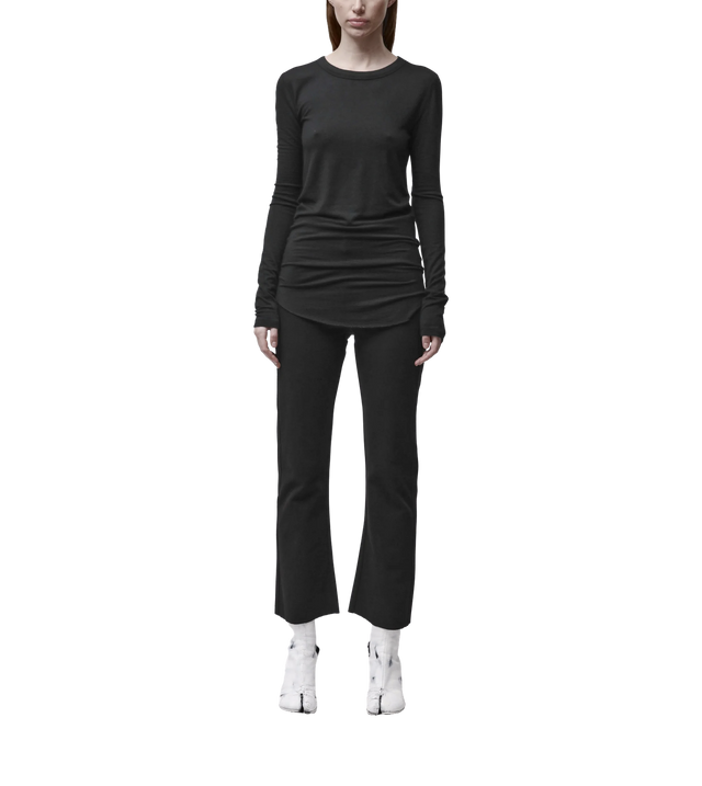 Langarmshirt mit Rundhalsausschnitt