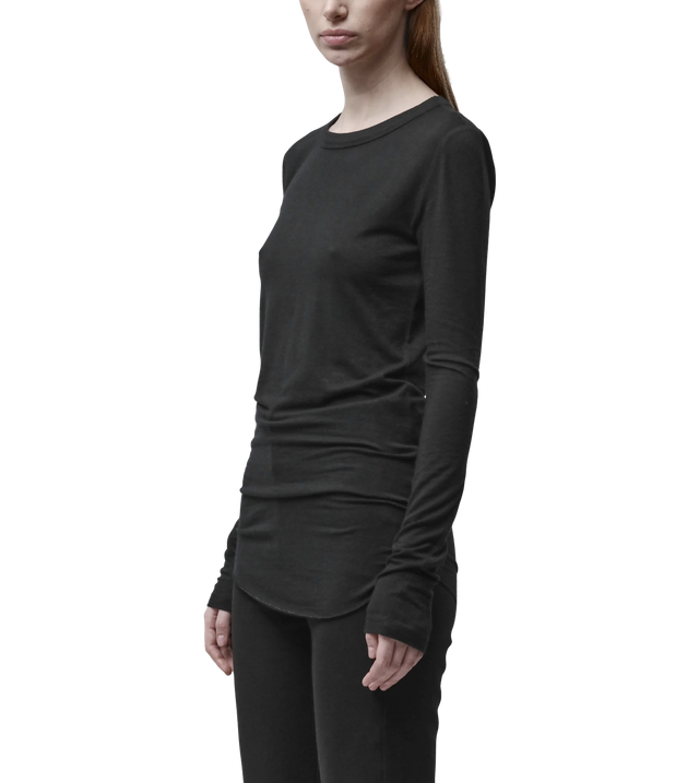 Langarmshirt mit Rundhalsausschnitt