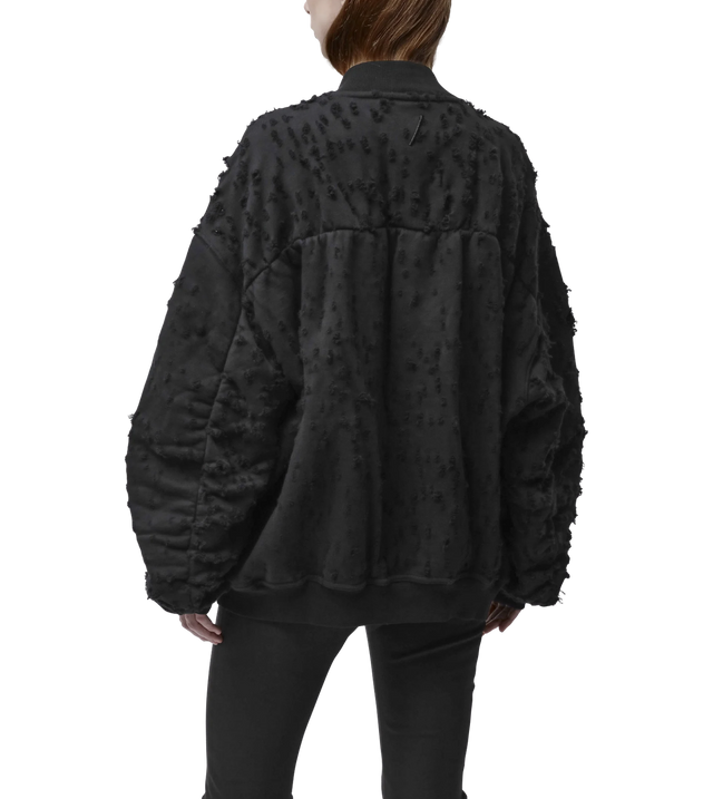 Oversize-Bomberjacke mit Used-Effekt