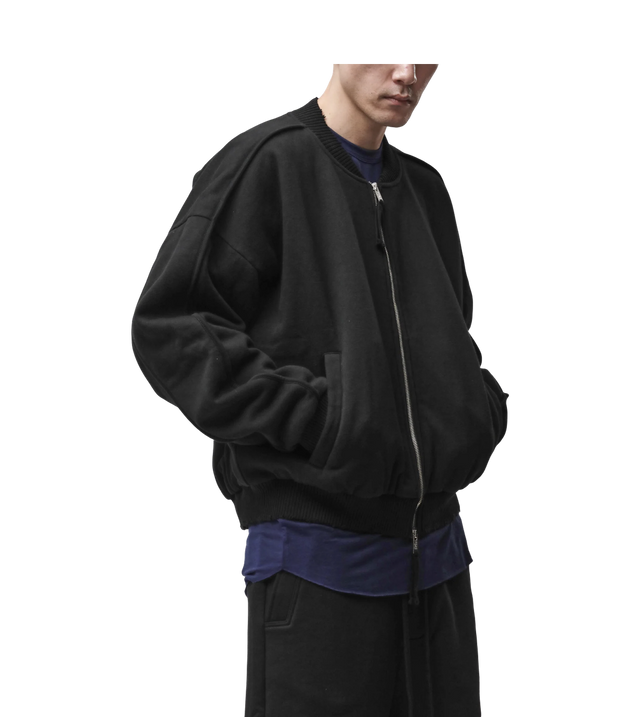 Hooded Zip-Jacke aus Baumwolle