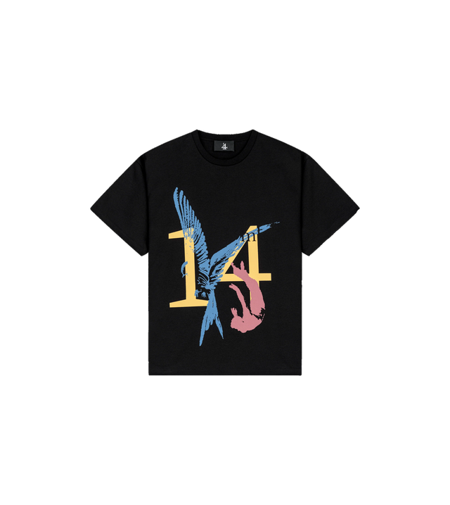 Flying Bird T-Shirt Black