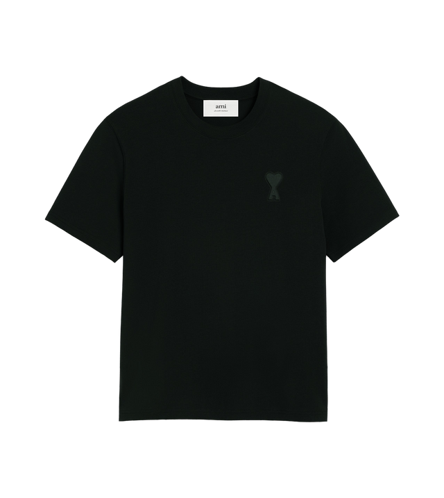 T-Shirt mit schwarzem Ami De Coeur Logo
