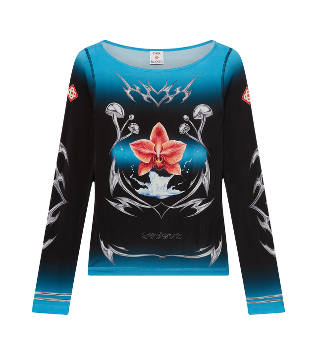 Longsleeve mit Grafikprint