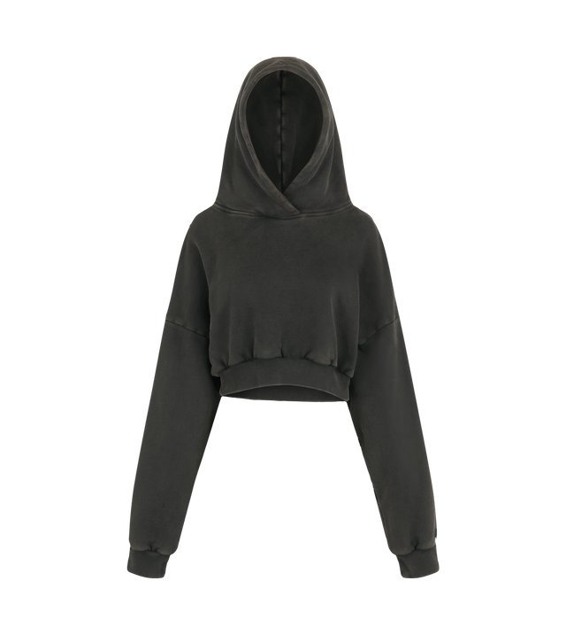 Cropped Heavy Hoodie