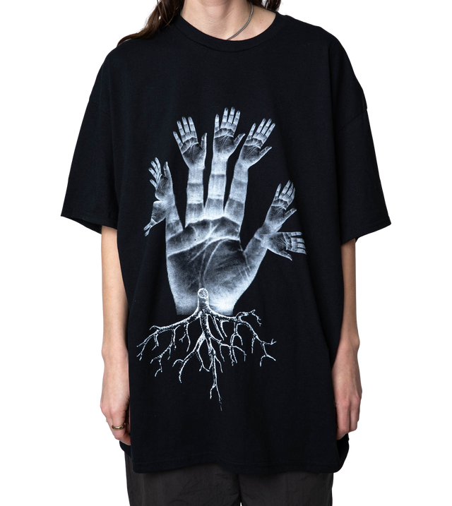 T-Shirt mit "Earth Hand"-Motiv
