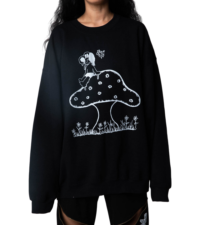 Mushroom Snoopy Sweatshirt