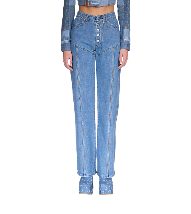 Moon Laser Flare Jeans