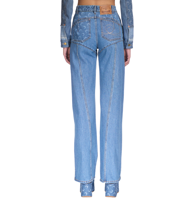 Moon Laser Flare Jeans