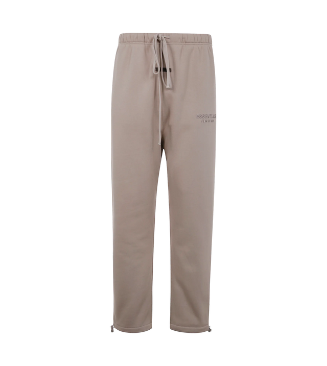 Fleece Jogginghose mit Logo-Stick