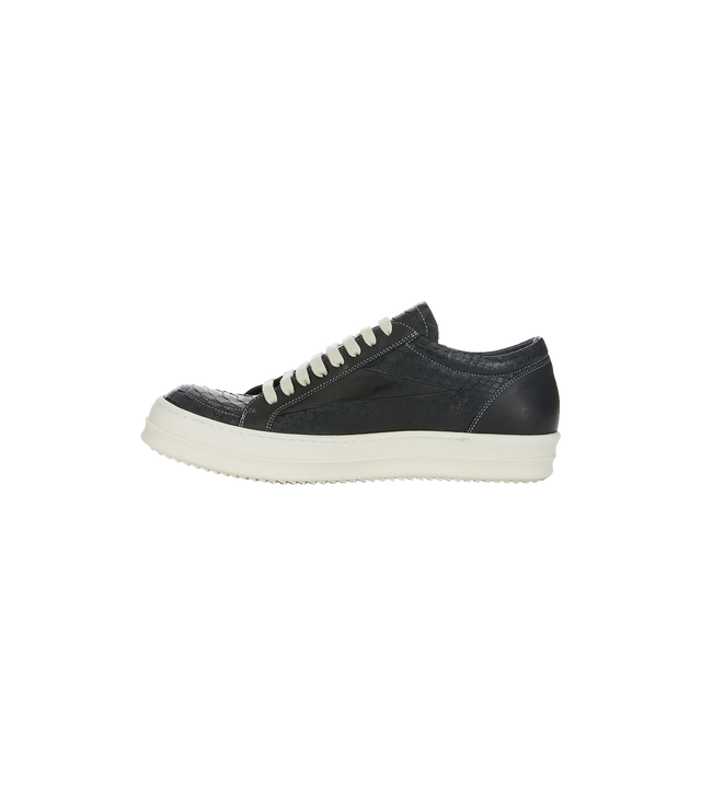 Temple Vintage Sneakers aus Pythonleder