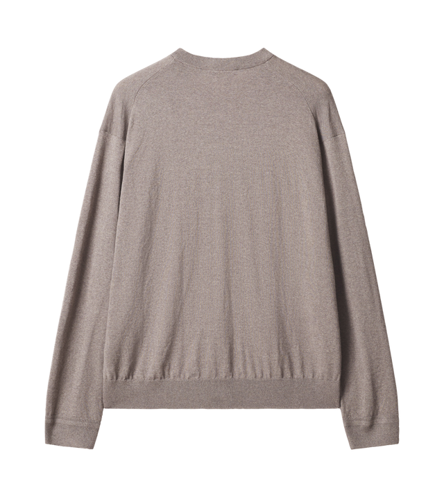Cardigan mit doppeltem Fuchskopf-Aufnäher