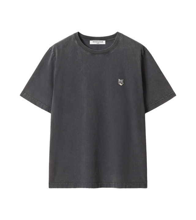 T-Shirt mit Fuchskopf-Aufnäher