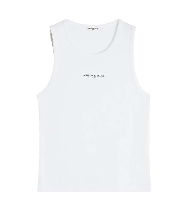 Geripptes Tanktop aus Baumwolle