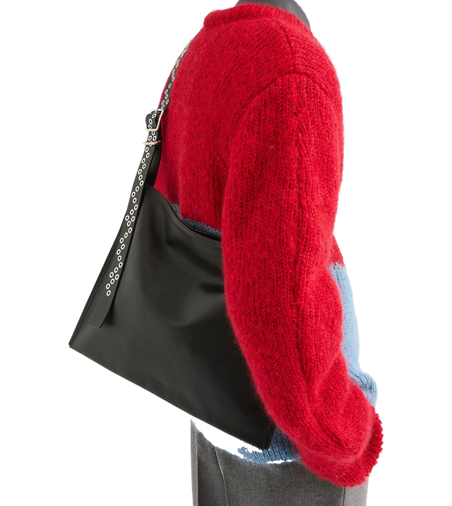 Schultertasche mit Gürtel